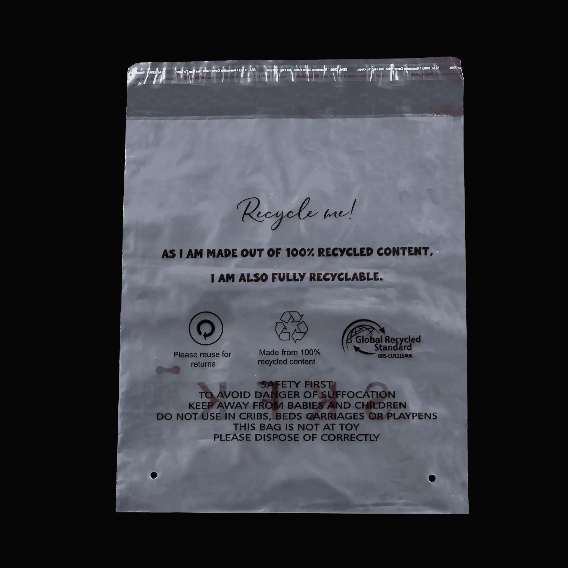 High-Quality Recycled Poly Bags Manufacturer