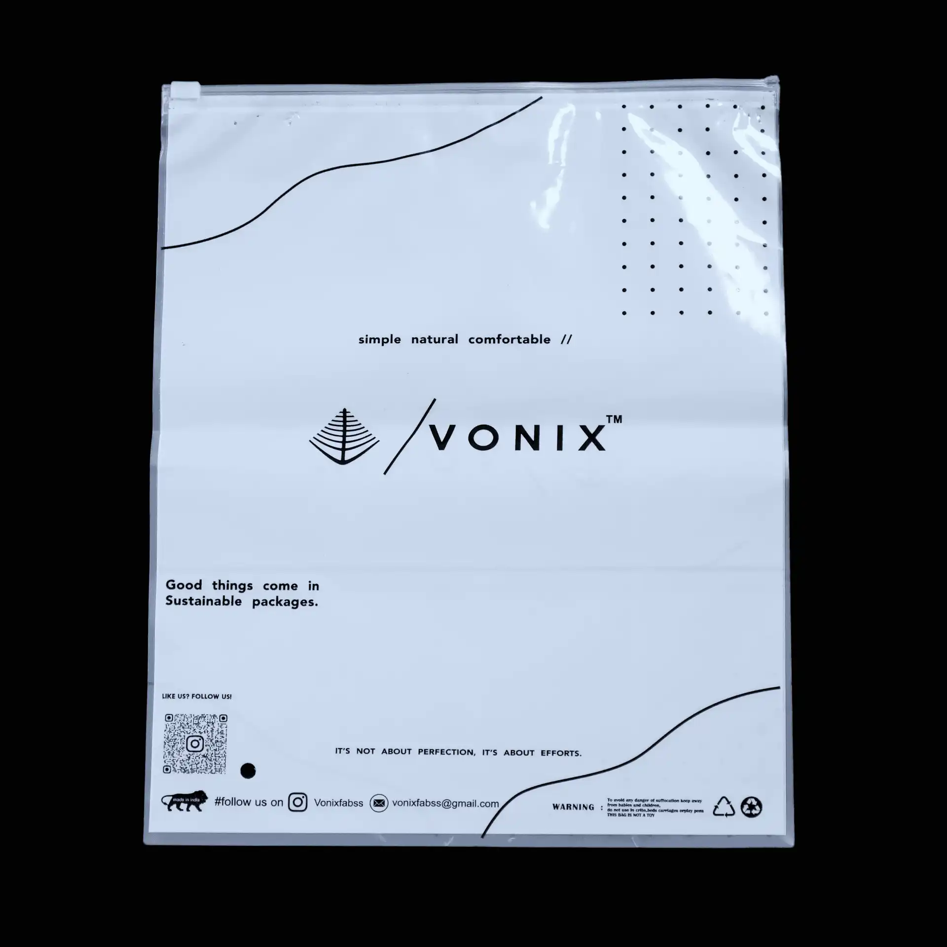 Custom Frosted Ziplock Bags Manufacturer in Bangalore