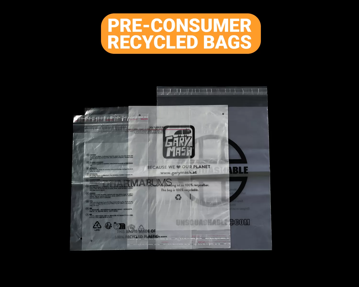 Recycled Poly Bags Manufacturer and Supplier 