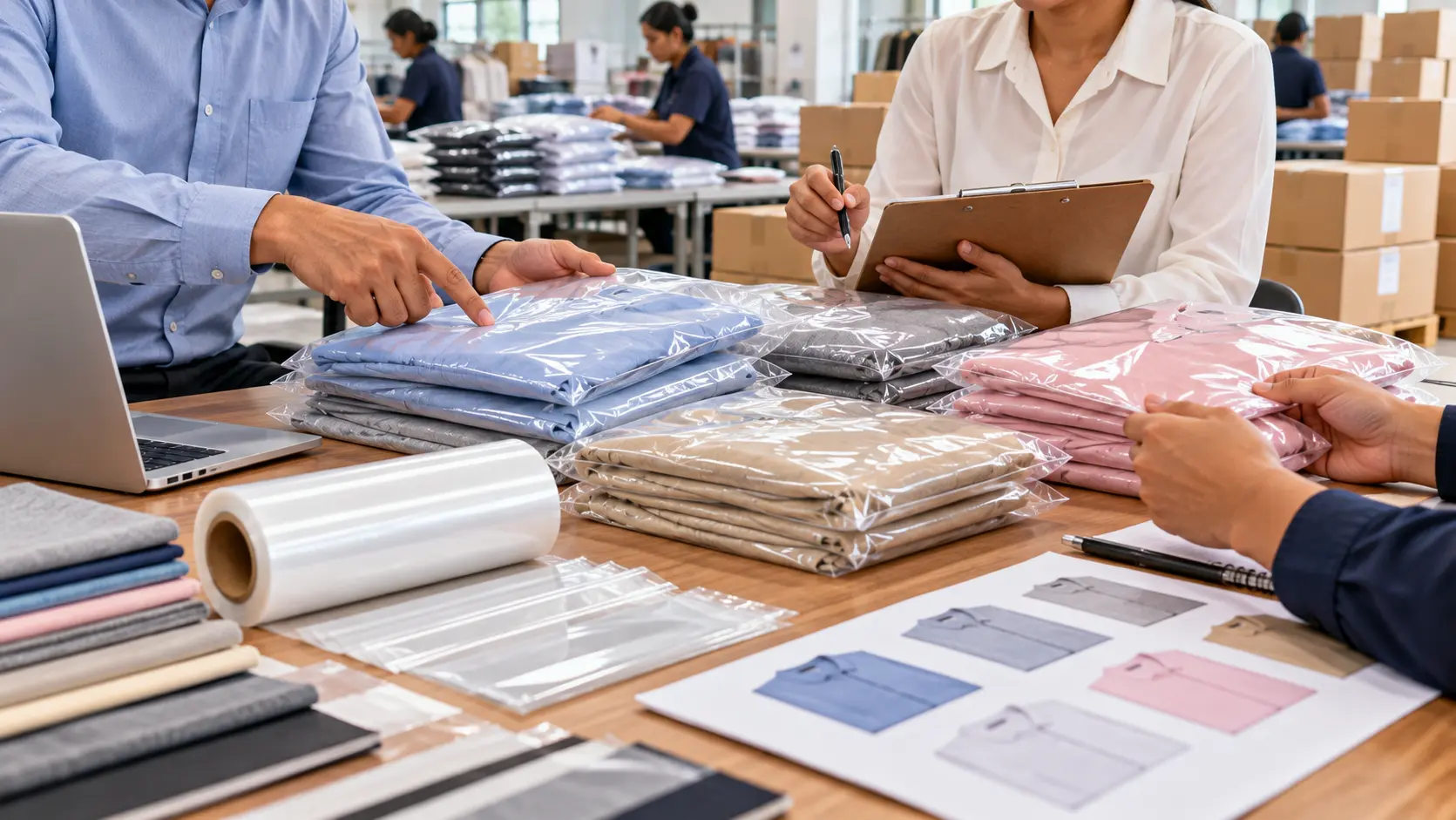 Garment Packaging Coordination Meeting